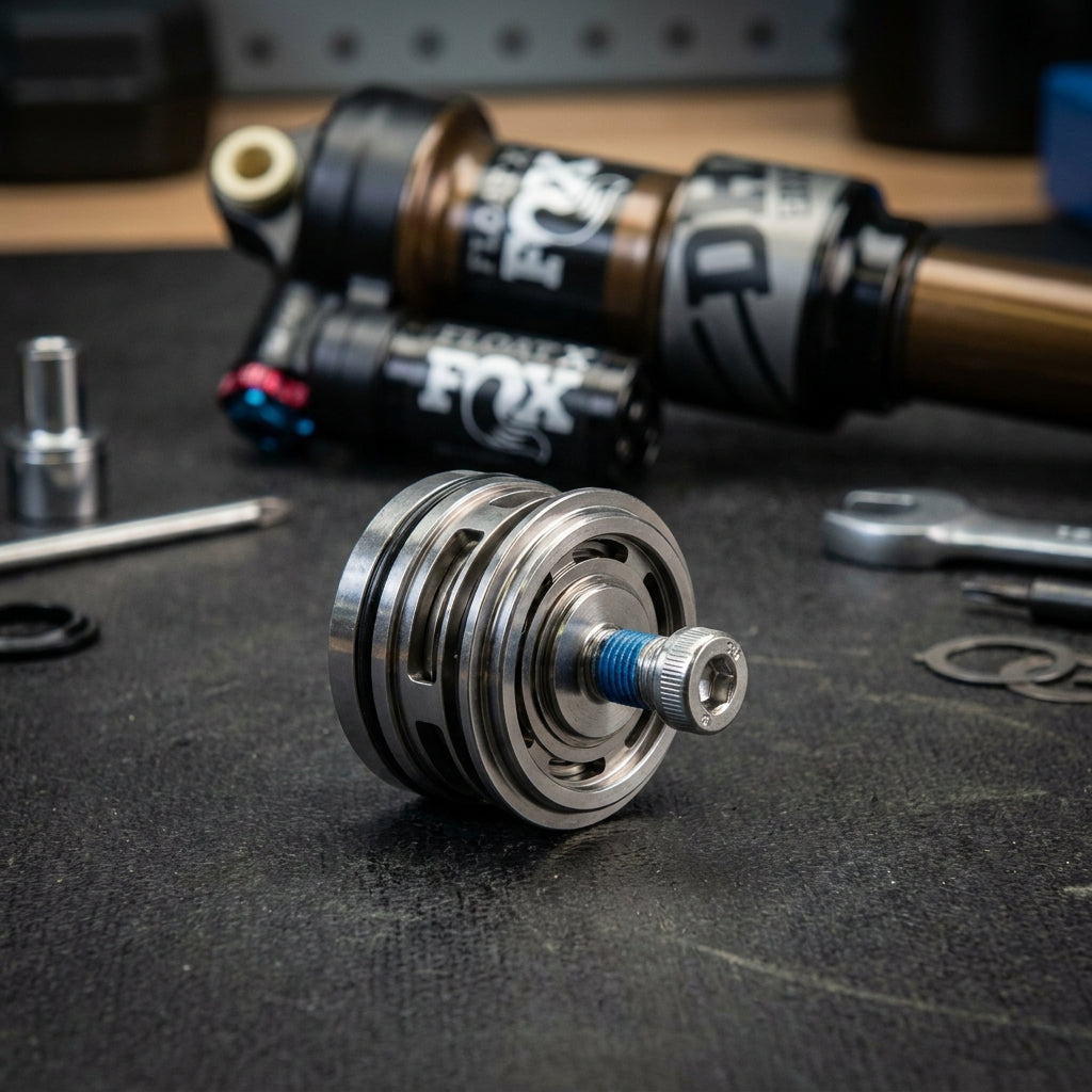 FOX Service Set Valve Stack Assy für FLOAT X & DHX Dämpfer. Optimale Dämpfungs-Performance für Mountainbike Federung.