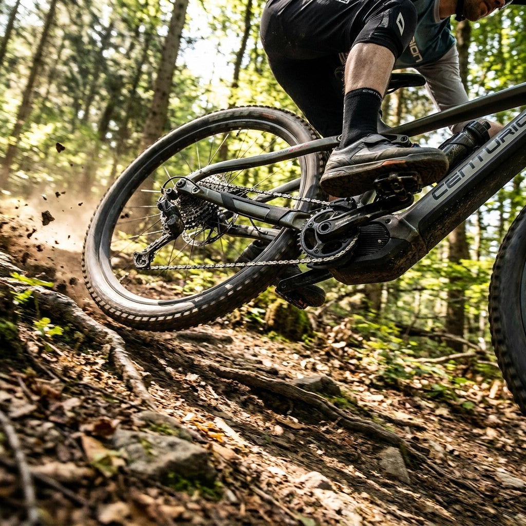 Kettenführung Centurion Trail One Size Schwarz - Zuverlässige Kettenkontrolle