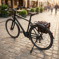 Ergotec Hinterbauständer Universal, schwarz, verstellbar, Aluminium, 24-28 Zoll. Stabiler Fahrradständer.