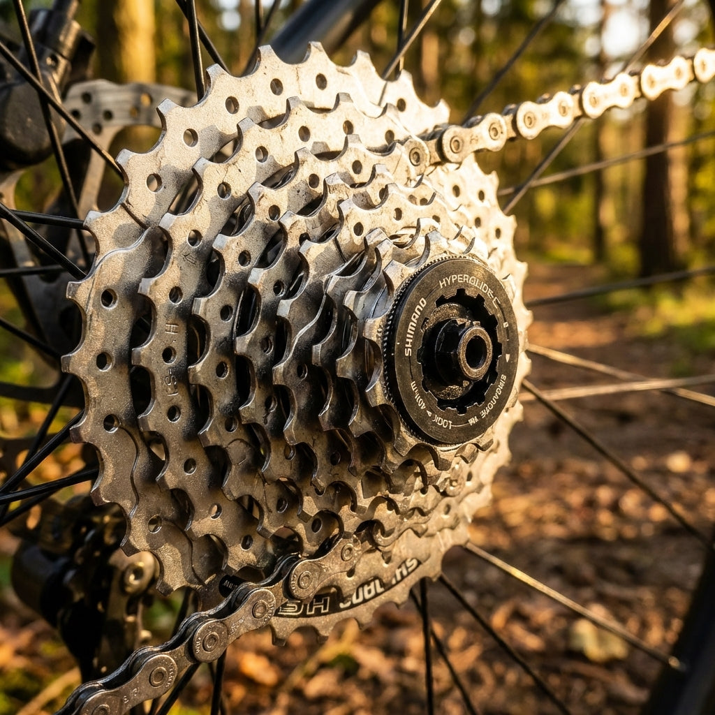 SHIMANO Kassette ACERA CS-HG41 8-fach 11-34 Zähne Kassette - 8-fach Übersetzungsbereich 11-34