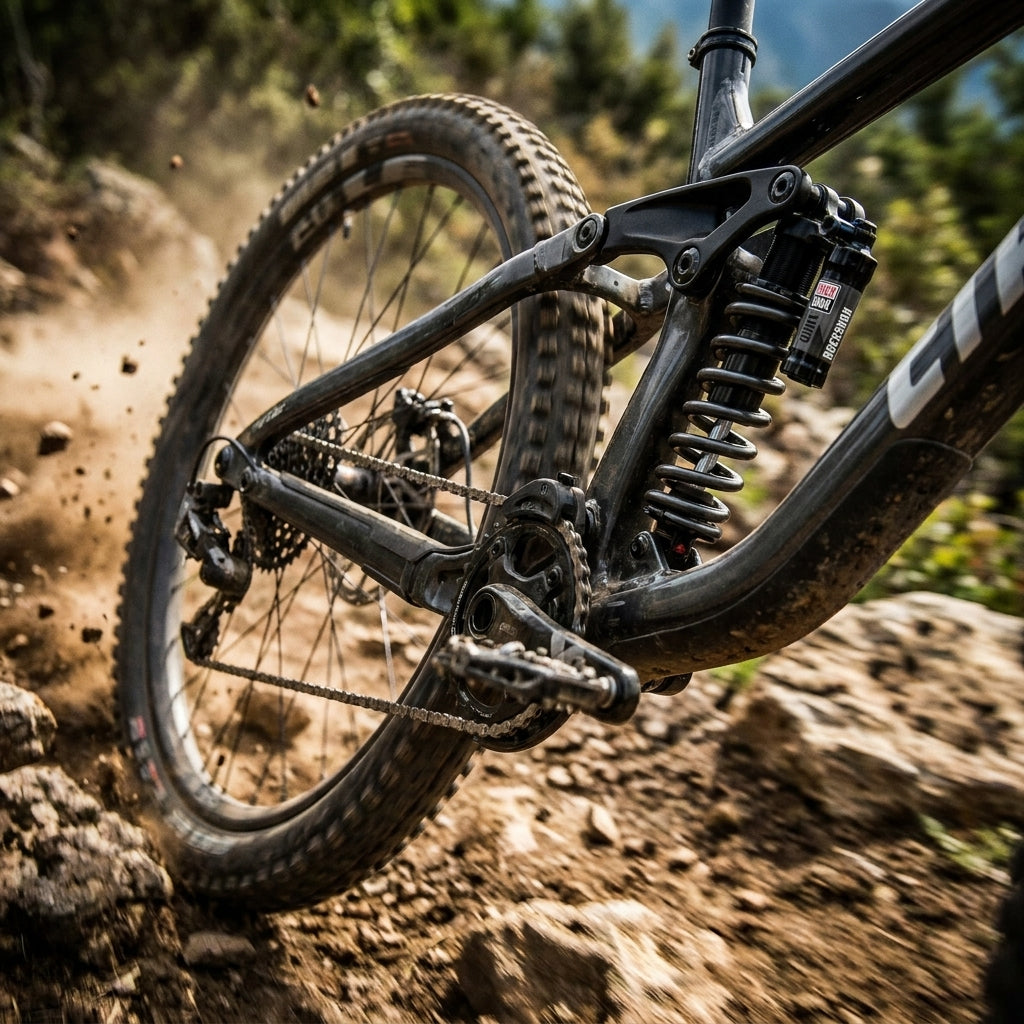 Rockshox Feder grau für Vivid/Kage HR Dämpfer. MTB Federung 450LB. Optimiert Mountainbike Performance und Kontrolle auf Trails.