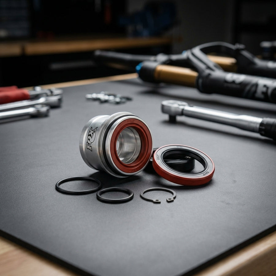FOX Service Set Sealhead Assembly 10mm SKF für Fahrrad Dämpfer Wartung. Präzises Originalteil für optimale Performance.