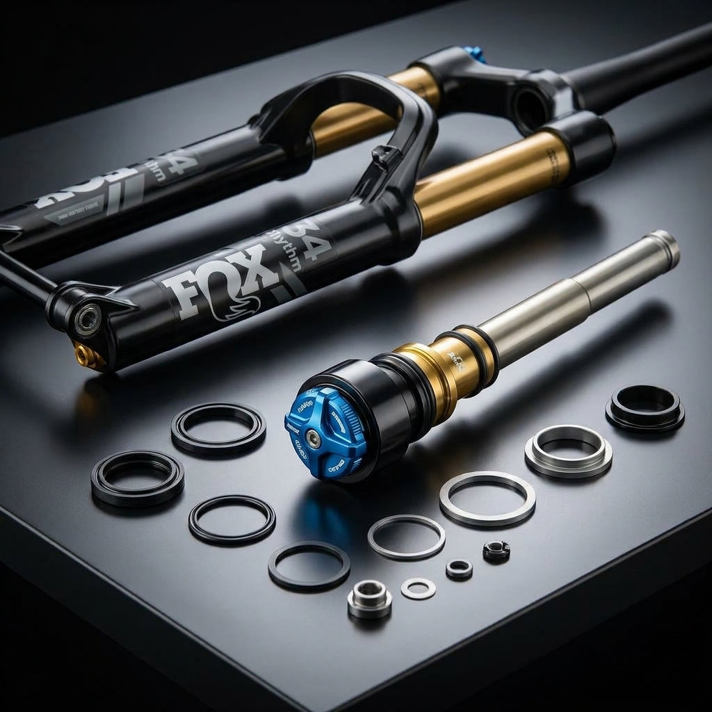 FOX Service Set 34 Rhythm 29 Grip Cart Assy Complete für Federgabel Wartung. Originalteile für MTB Performance und Zuverlässigkeit.