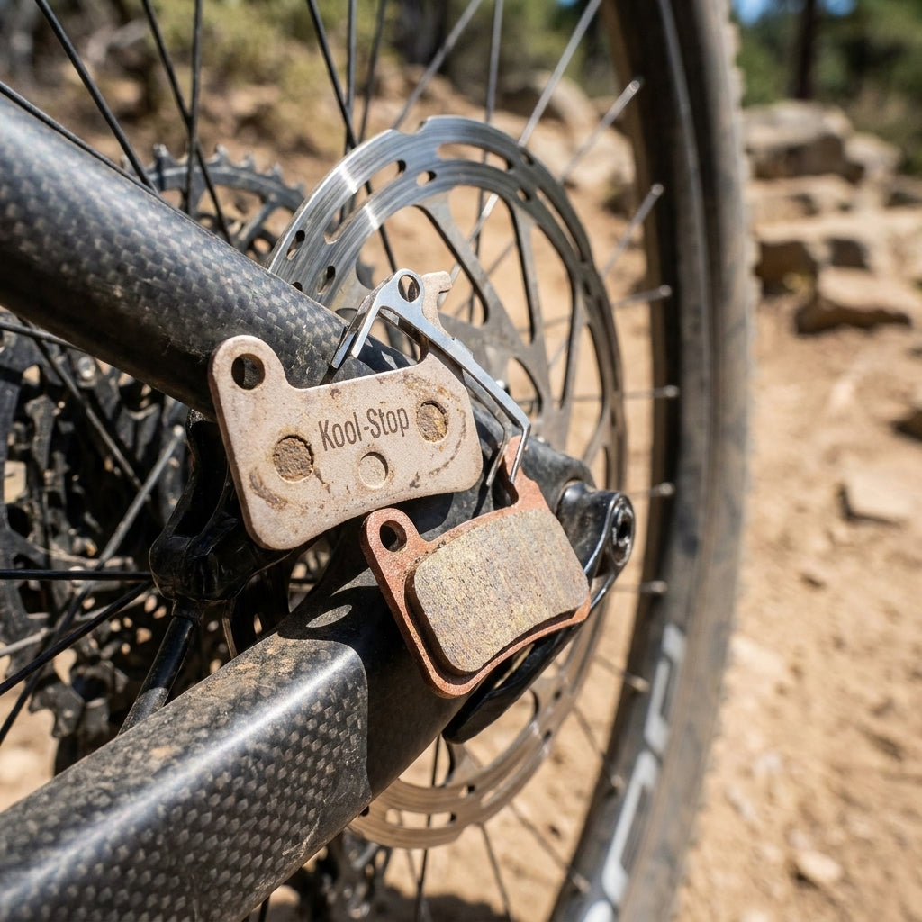 Kool-Stop Aluminium Bremsbeläge für Shimano Scheibenbremsen. Ultraleicht und leistungsstark. Optimaler Ersatz für BR-M975 & weitere.