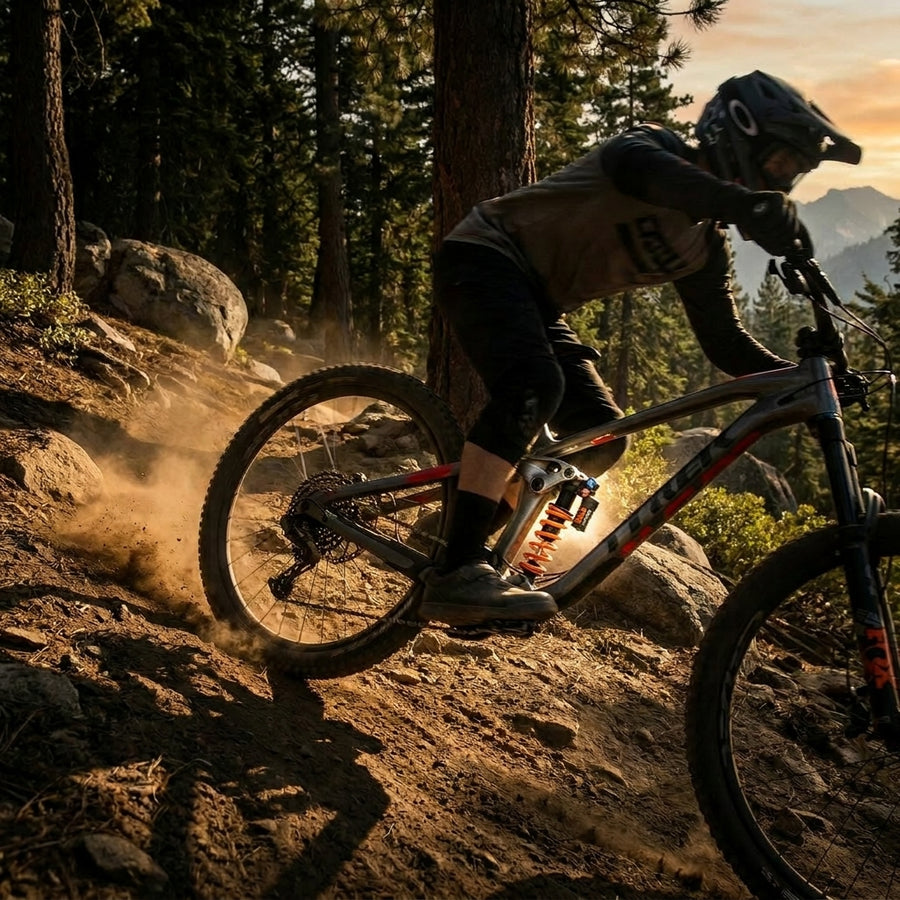 FOX Reservoir FLOAT X & DHX Long Travel 64,9 für optimierte Dämpfung, Enduro & Downhill Performance.