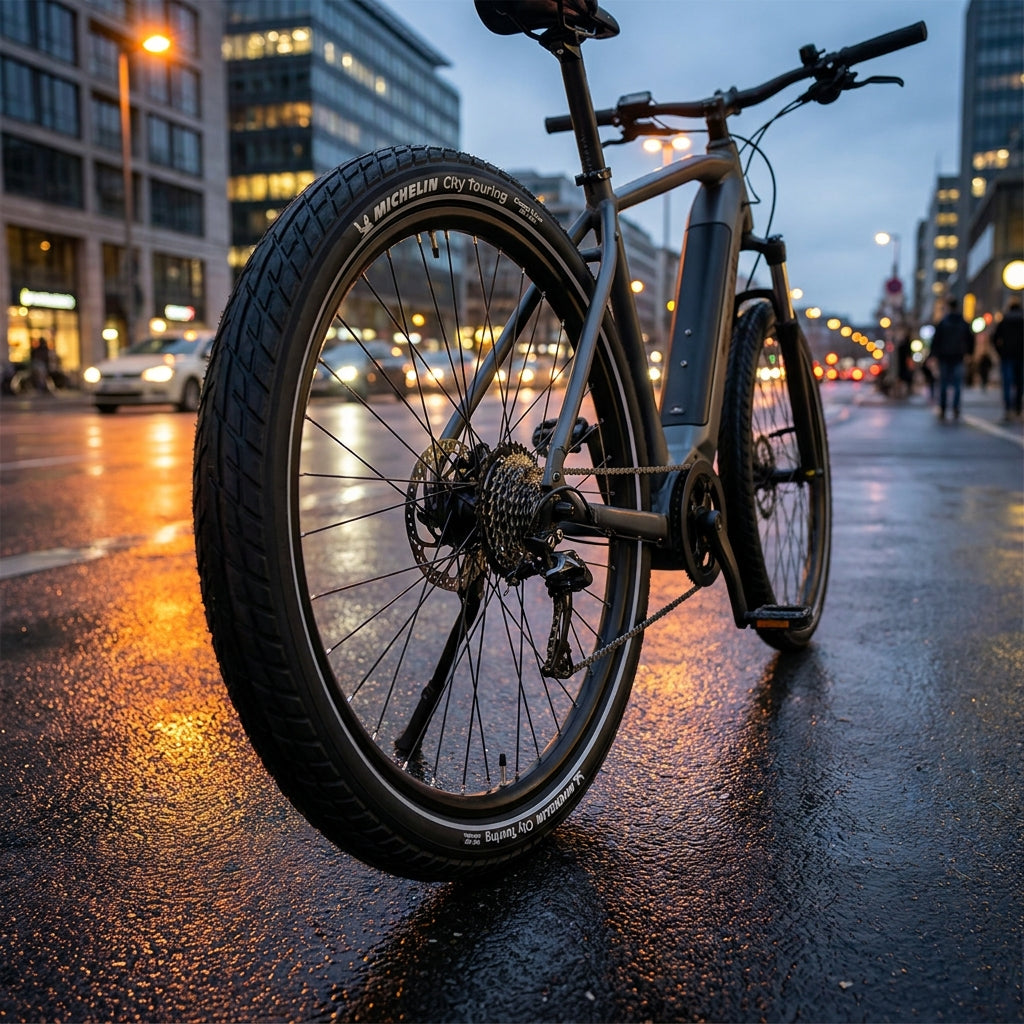 City Touring Faltreifen 60-584 (27.5x2.35) - E-bike Reifen Mit Reflexstreifen Für Urbane Mobilität - Fahrradreifen