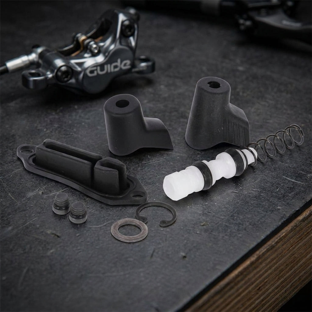 SRAM Guide R/RE/DB5/Code R Hebel Service Kit Gen2 für zuverlässige Bremsperformance, mit Dichtungen, Kolben, Feder.