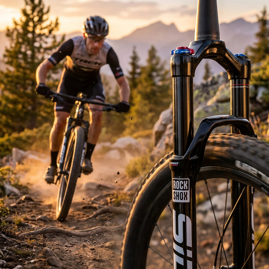 Rockshox Charger RACE DAY2 Upgrade Kit für SID SL 32mm Crown Federgabel. Mountainbike Dämpfer für XC Performance & Kontrolle.