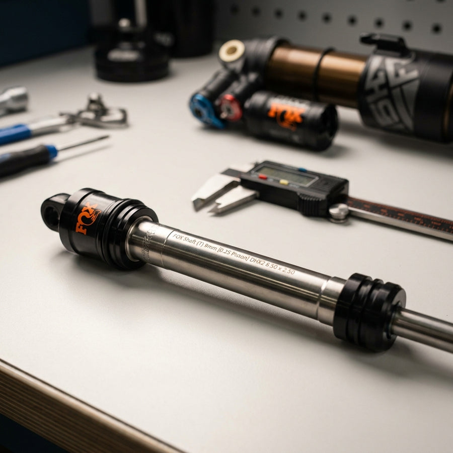 FOX Shaft (T) 9mm DHX2 Ersatzschaft für Mountainbike Dämpfer. Präzise Federung und volle Performance für anspruchsvolle Fahrer.