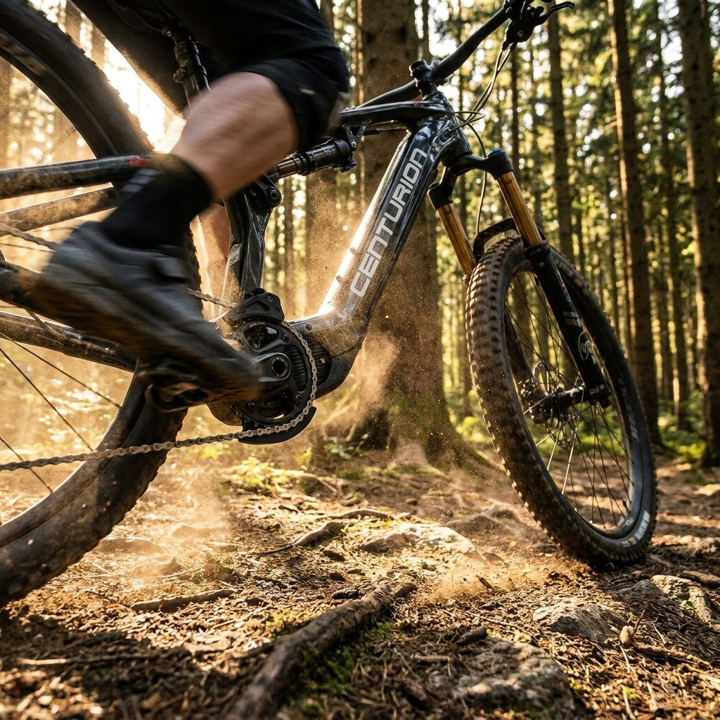 Kettenführung Centurion Trail One Size Schwarz - Zuverlässige Kettenkontrolle