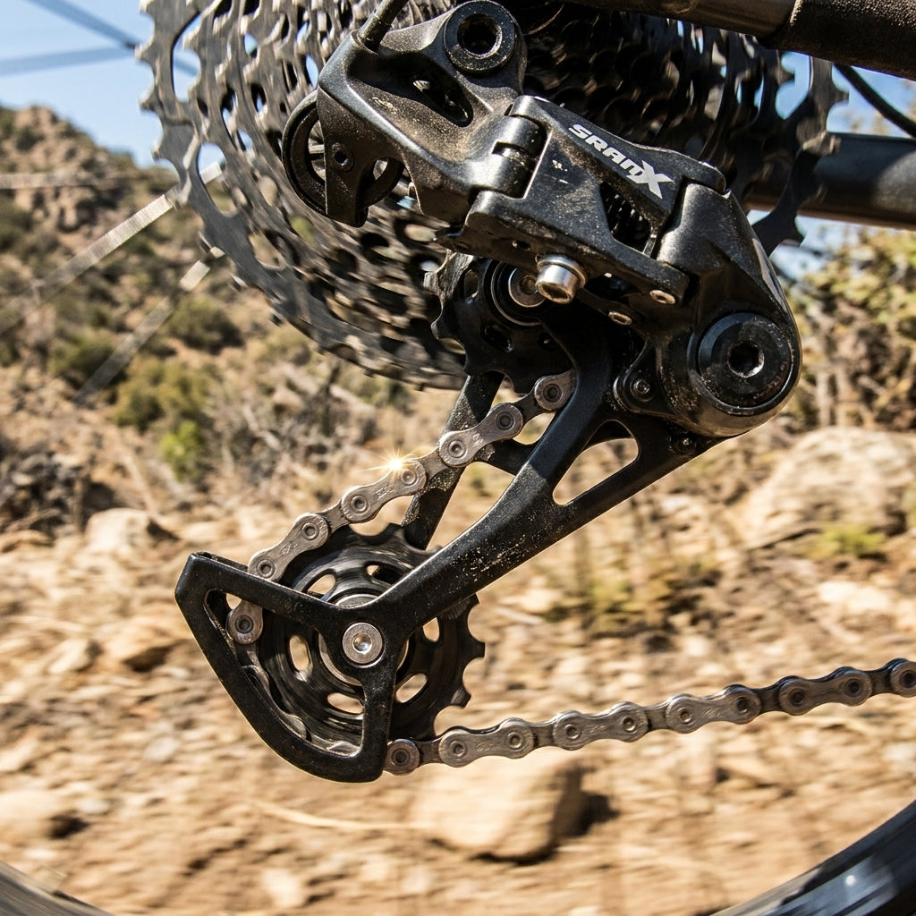 SRAM GX 1x11 Ersatzkäfig mit Schaltrollen. Repariere dein Schaltwerk für präzise Gangwechsel. Hochwertiges Fahrrad Ersatzteil.