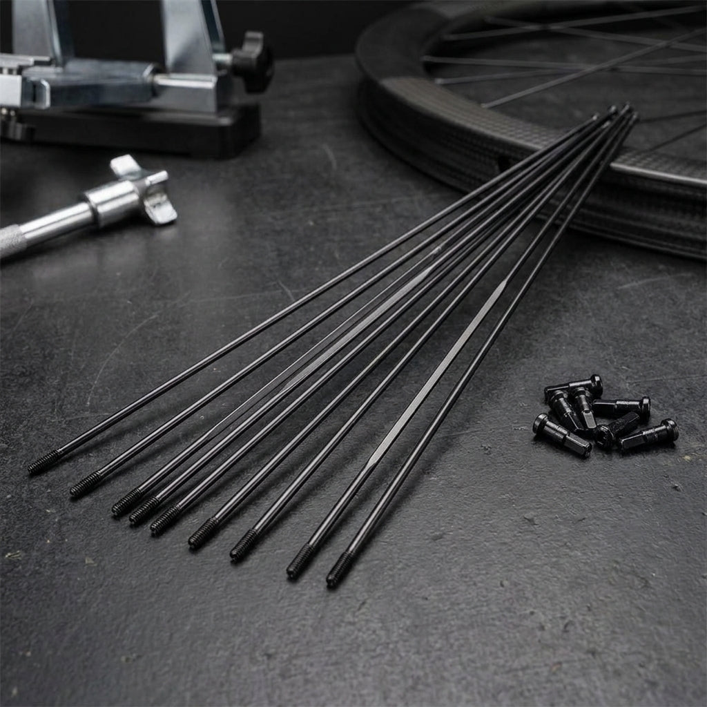 DT Swiss Speichenkit schwarz für EXC1200 SPLINE VR/HR 27,5/29 Zoll. Zuverlässiger Fahrradspeichen-Ersatz.