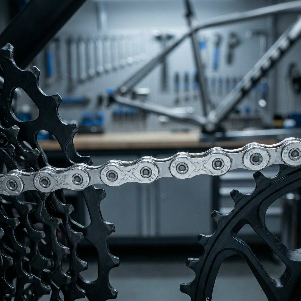 KMC X12 WAXED 12-fach Fahrradkette. Präzisions-Kette gewachst für geringe Reibung, Langlebigkeit und knackiges Schalten.