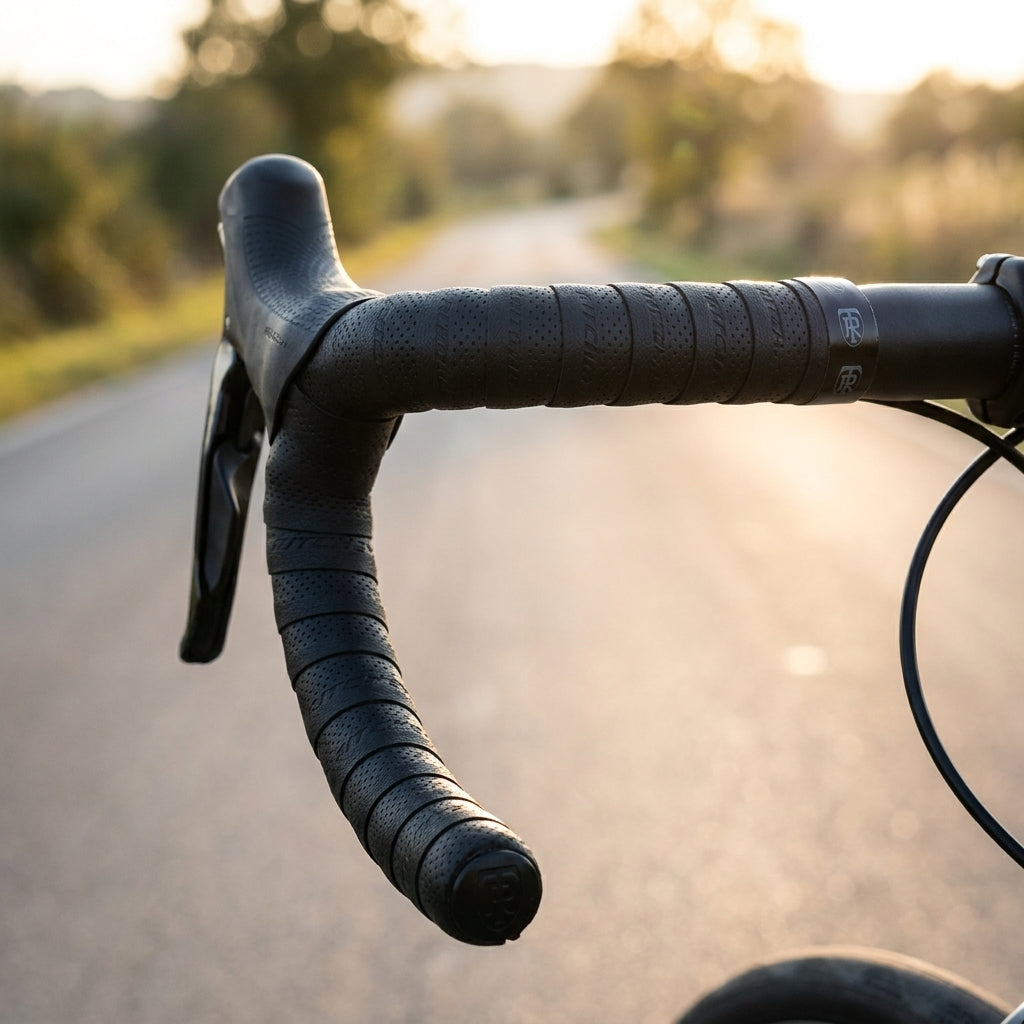 Ritchey WCS Pave Lenkerband schwarz, 3.5mm, gelgedämpft für höchsten Komfort. Leichtes, perforiertes PU mit Ritchey Logo.