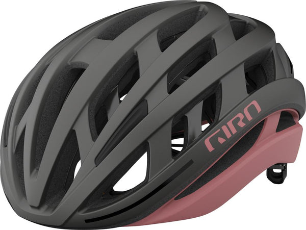 Giro Helios Spherical Helm, Matte Metallic Coal/Dusty Rose, S (51-55 cm), MIPS, Top-Belüftung, Roc Loc 5 Air, Ionic+ -Polster, Gravel & Rennrad