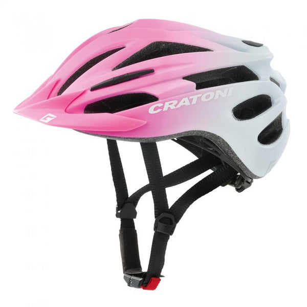 Cratoni Kinderhelm Pacer jr pink weiß matt XS/S 50 bis 55cm