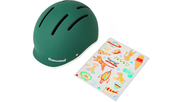Thousand Kinderfahrradhelm Toddler Green Dream XXS 45-49cm - Unisize, leicht, verstellbar, Belüftung, sicherer Magnetverschluss
