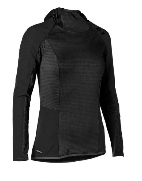Fox Women Defend Thermo Hoodie Kapuzenpullover Black Größe L