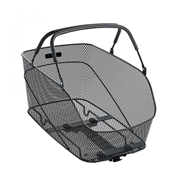 Racktime Fahrradkorb Baskit Trunk 2.0 large, schwarz, 28&#8239;Liter, SNAPIT 2.0, 51×31×25,5&#8239;cm, 10&#8239;kg Traglast