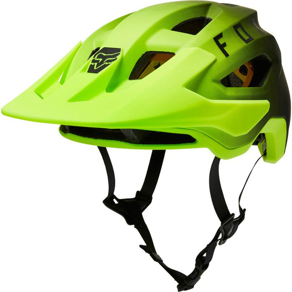 FOX Helm Speedframe Helmet MIPS CE Trail Helm Black/Yellow M