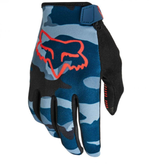 Fox Ranger Glove Full Finger blue camouflage Größe 2XL