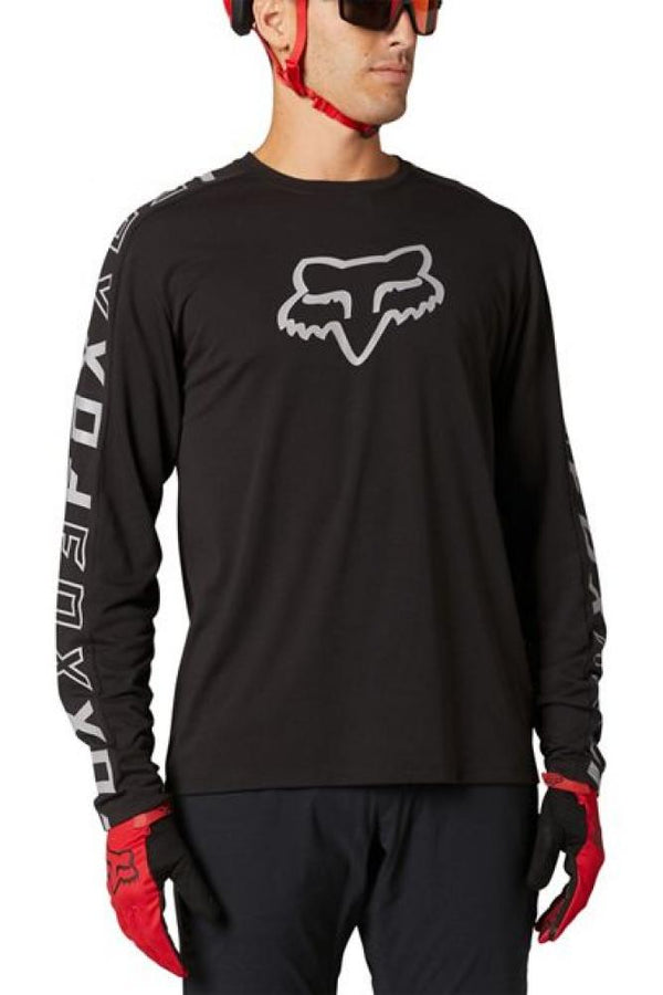 Fox Ranger langärmliges Drirelease Jersey black Größe 2XL