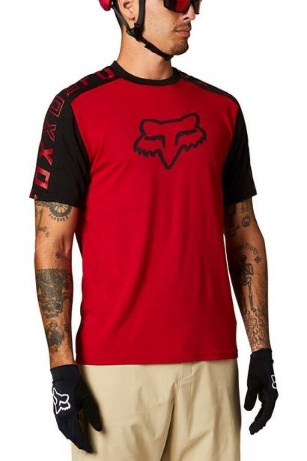 FOX RANGER DR SS Jersey chili red Größe XL