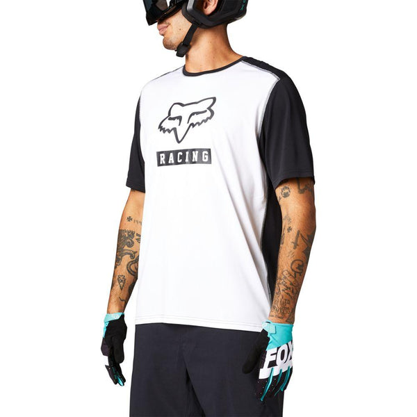 FOX RANGER SS JERSEY BLOCK Jersey white Größe L