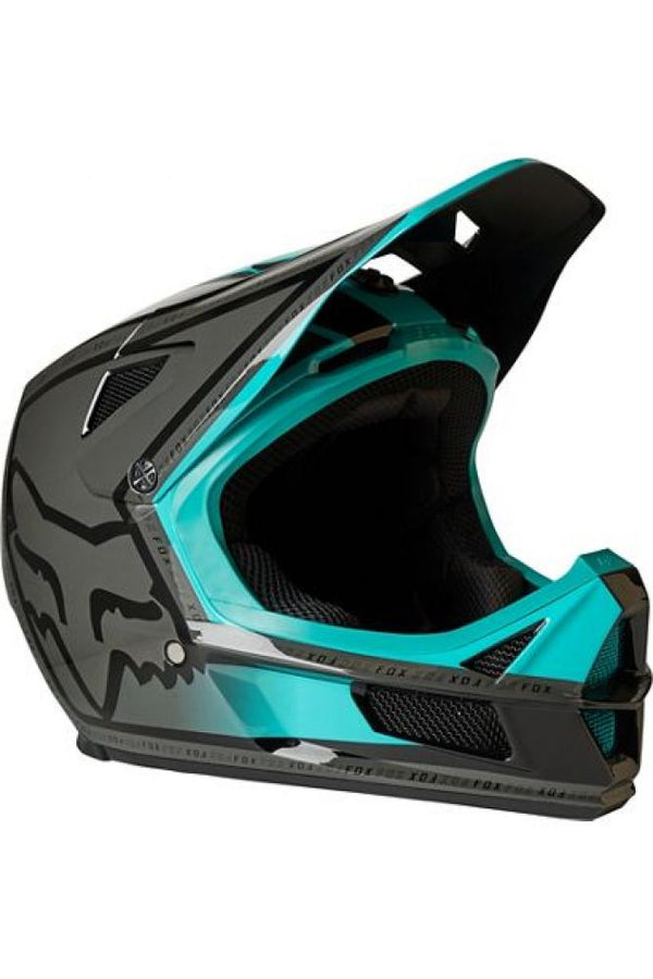 FOX Helm RAMPAGE COMP CALI CE CPSC Full Face Schutz Helm teal S