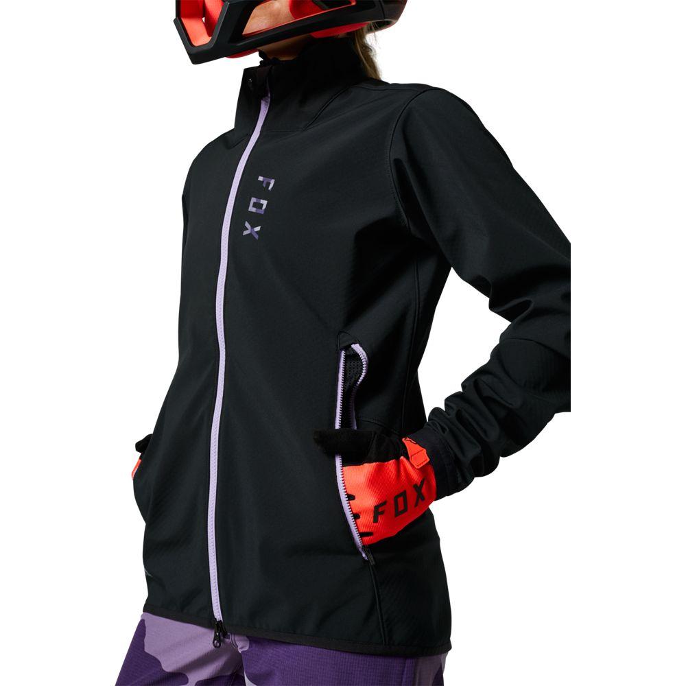 FOX W RANGER FIRE JACKET Jacke black purple Größe S