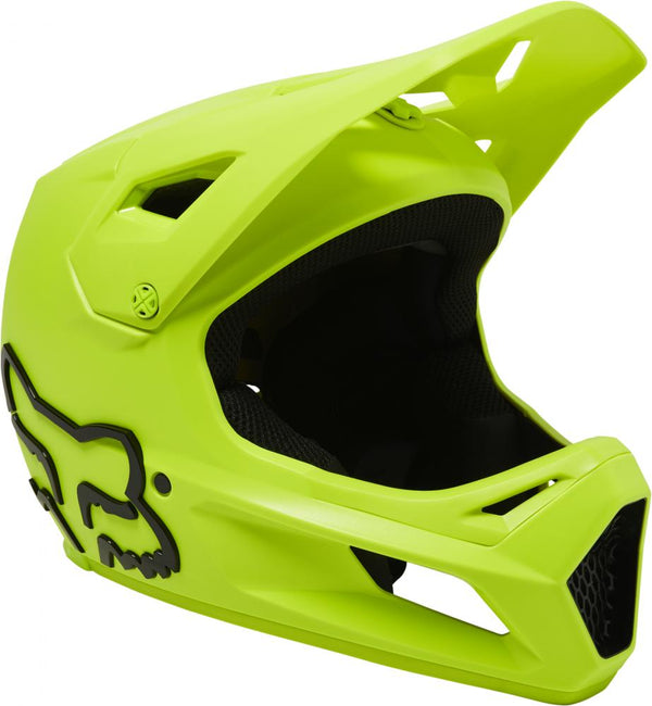 Fox Helm Youth Rampage Full Face Floating Yellow Größe YL