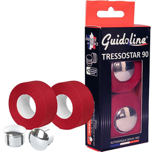 Velox Lenkerband TRESSOSTAR 90 Karton mit Stopfen Baumwolle feuerrot