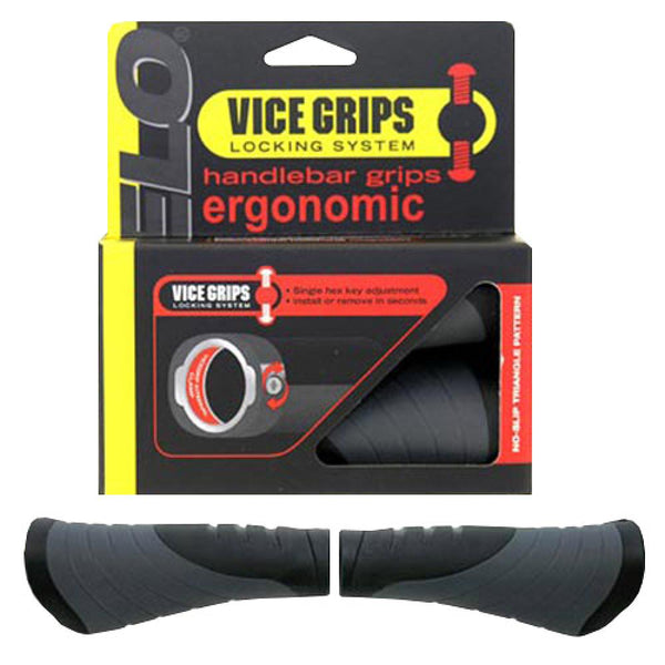 Velo Griffe ERGOGEL D3 FIX 135mm schwarz grau