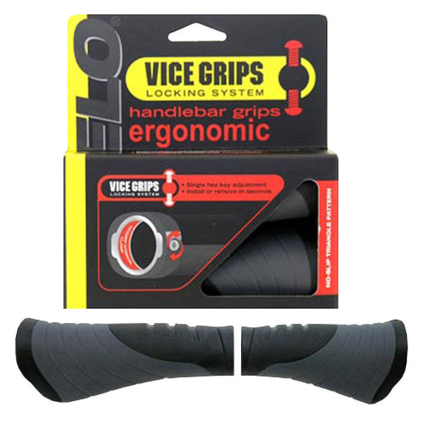 Velo Griffe ERGOGEL D3 FIX 135/92mm schwarzgrau