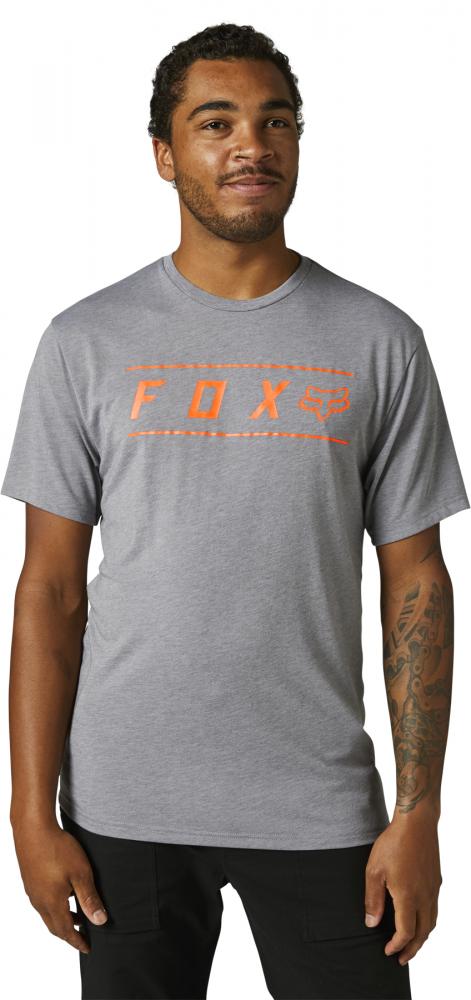 Fox Funktions T-Shirt Pinnacle Grey Orange Größe S