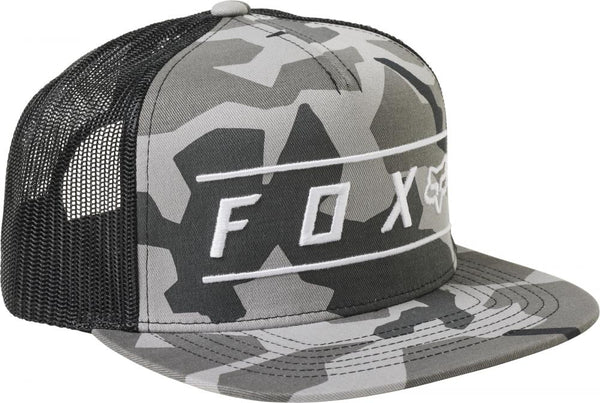 Fox Pinnacle Mesh Snapback Black Camouflage Größe OneSize