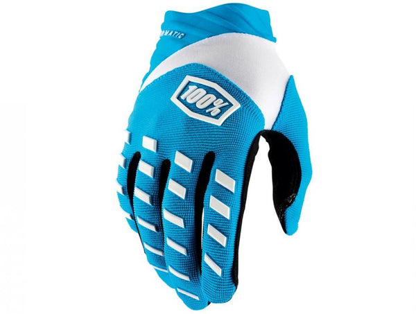 100% Airmatic Gloves blau XL