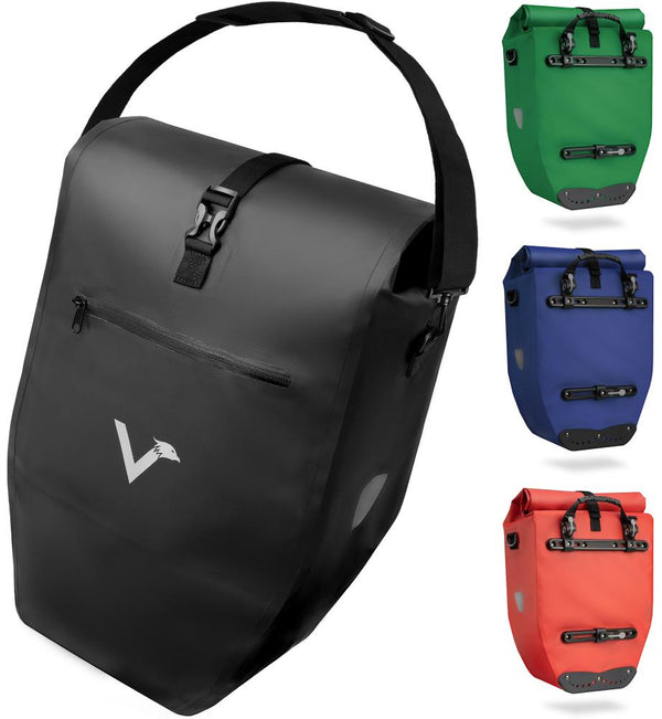 Valkental Gepäckträgertasche ValkBasic schwarz 28L