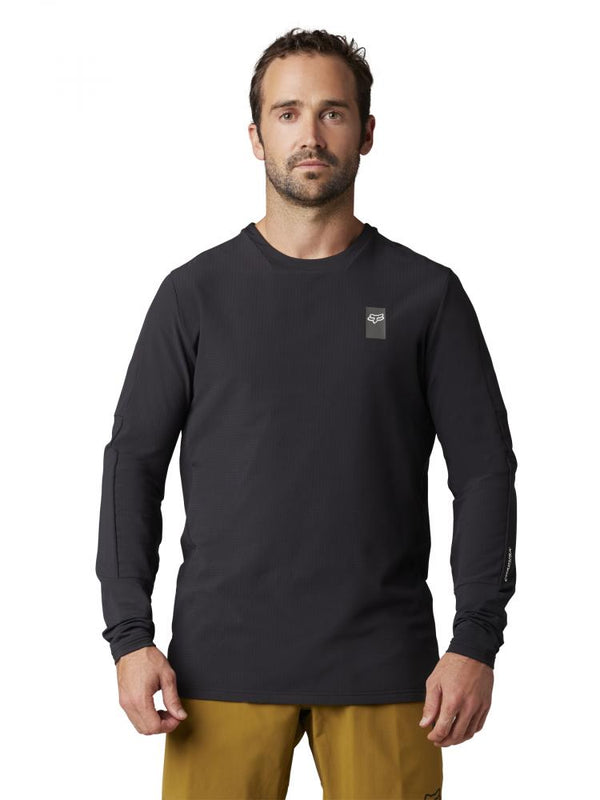 Fox Defend Thermal Jersey black Größe L Herren