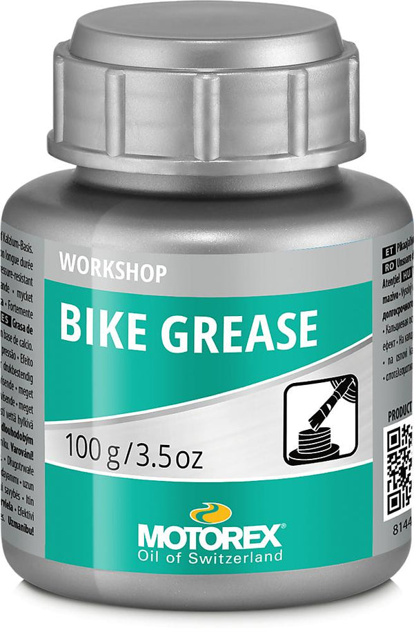 MOTOREX Bike Grease 2000, Langzeitfett, 100&#8239;g Dose, Kalziumbasiert, wasserabweisend, druckbeständig, mit Pinsel
