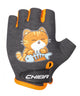CHIBA Cool Kids - Kinder-Radhandschuhe XS Cat, leichter Grip-Handschuh