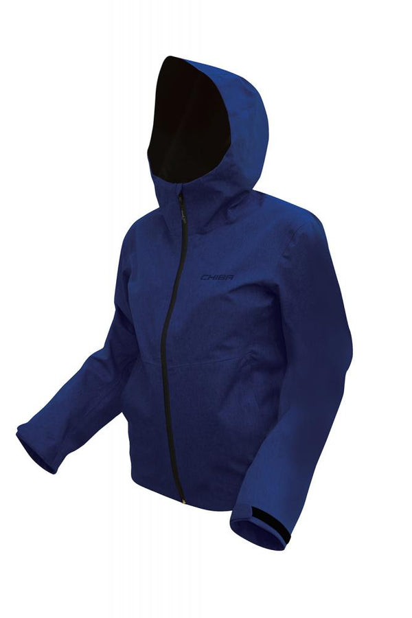 CHIBA Rainjacket Herren - 100% wasserdicht, winddicht & atmungsaktiv, 3XL, marine