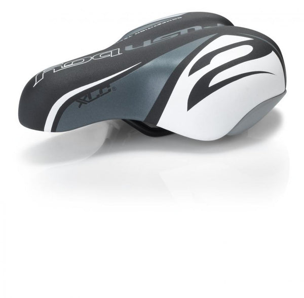 XLC Kinder-Sattel SA-C02Unisex 180x145mm, schwarz/grau