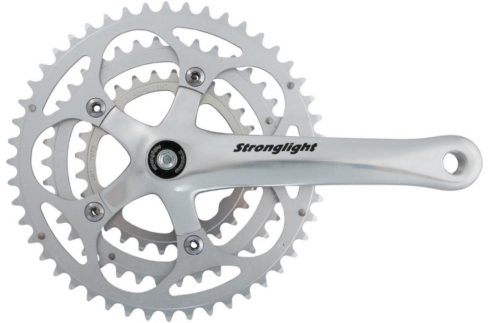 Stronglight Kurbelgarnitur 3F IMPACT 170 mm silber28/38/48