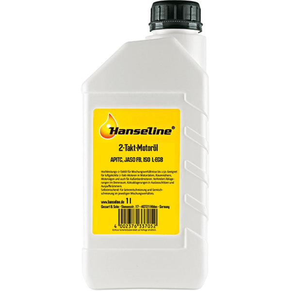 Hanseline Zweitakt-Motoröl Flasche 1 Liter 303705