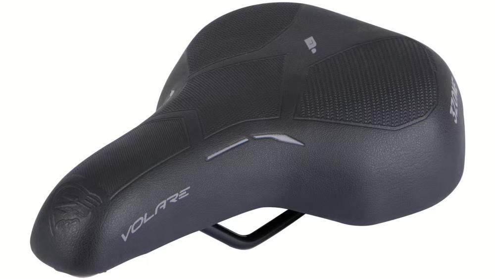 Contec Trekkingsattel Volare Damen - 3-Zonen comfort Plus Kaltschaum, CrMo-Gestell, 255×170 mm, leicht, schwarz