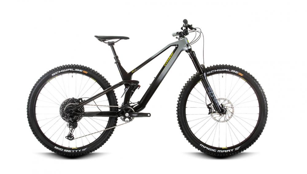 CONWAY MTB Full-Suspension "WME 5.9" Mod. 22, Full Suspension, 29", graphite fade / acid metallic, 12-Gang SHIMANO "XT" Mix, 43cm