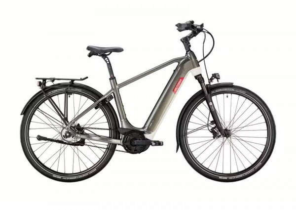 VICTORIA Elektro-Trekkingrad "Manoc 3" (#2), Diamant, 28", quartz grey, Enviolo "TR", 54 cm
