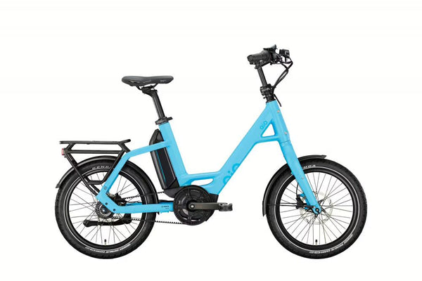 QiO Elektro-Kompaktrad "EINS A-8R" Mod. 24, Unisex, 20", ice blue matt, 8-Gang SHIMANO "Nexus" Leerlauf, 47 cm