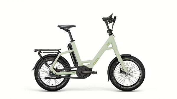 QiO Elektro-Kompaktrad "EINS AP-8" (#1), Unisex, 20", light olive matt, 8-Gang SHIMANO "Nexus" Leerlauf, 48 cm